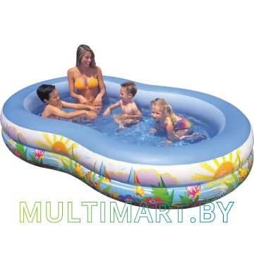 Надувной бассейн Intex Paradise 262x160x46 (56490)